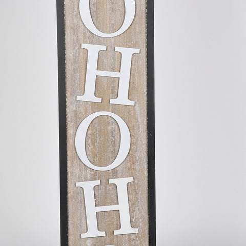 Christmas 10.625*1.375*47.25''Mdf Hohoho Sign Décor | Christmas Decor | Festive Holiday Decoration