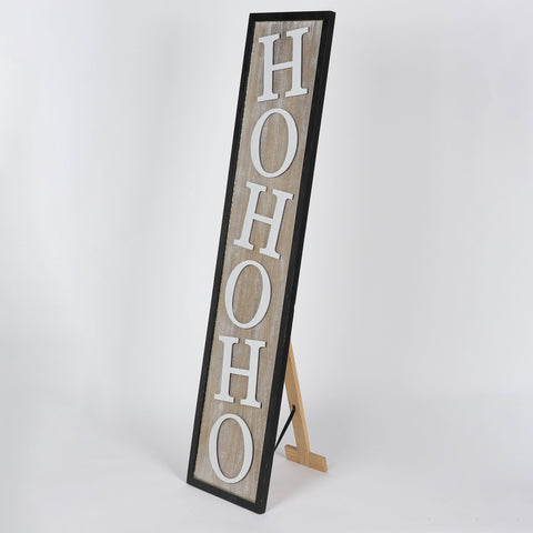 Christmas 10.625*1.375*47.25''Mdf Hohoho Sign Décor | Christmas Decor | Festive Holiday Decoration