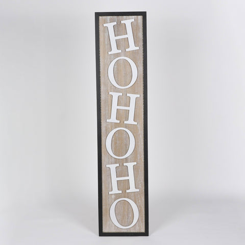 Christmas 10.625*1.375*47.25''Mdf Hohoho Sign Décor | Christmas Decor | Festive Holiday Decoration