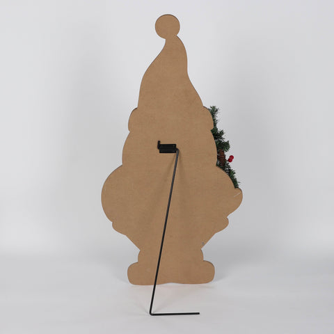 Christmas 17.0*0.5*36.0'' Mdf Santa Décor | Christmas Decor | Festive Holiday Decoration