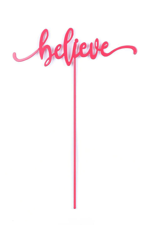 10" Believe Metal pick