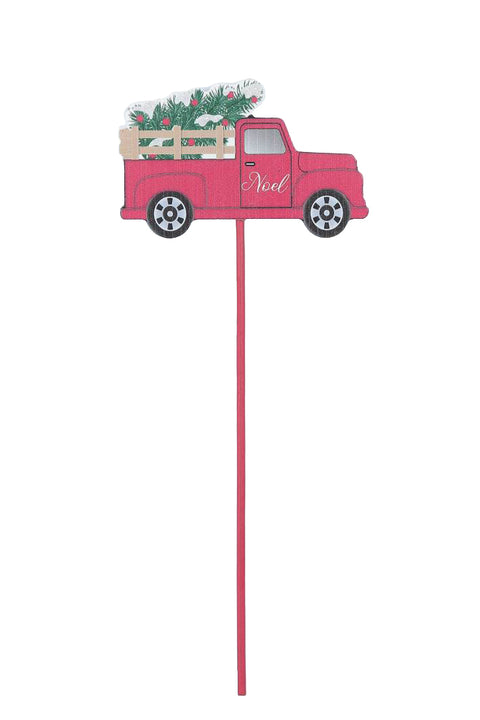 10in Red truck sign