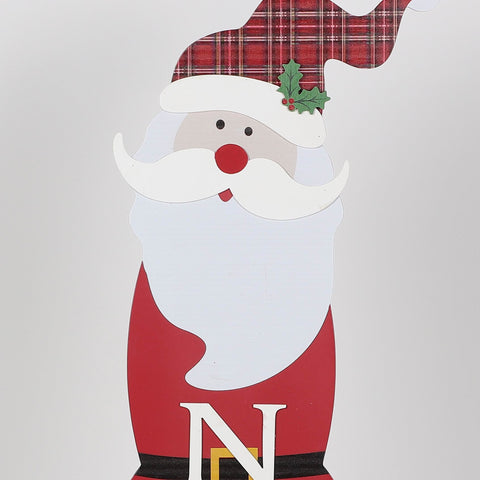 Christmas 11.5*0.625*32.0'' Mdf Noel Sign Décor