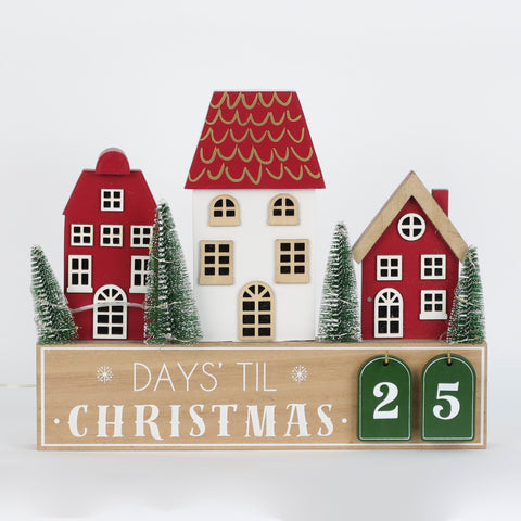 LED Christmas Countdown House Decor