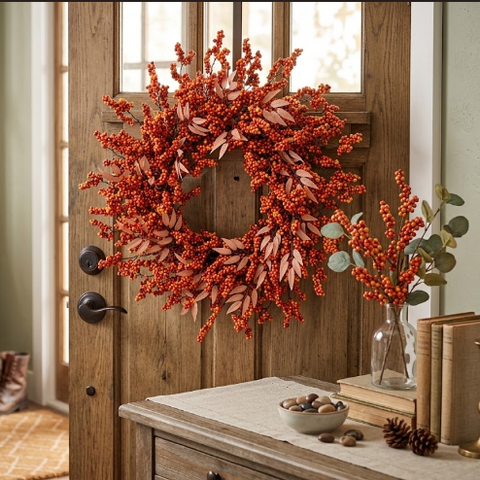 30" Harvest Berry Wreath