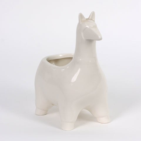 Ceramic Lama Decoration | Ceramic Vase | Boho Home Decor