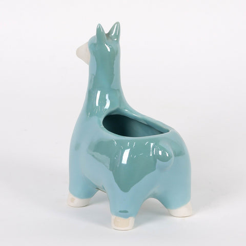 Ceramic Lama Decoration | Ceramic Vase | Boho Home Decor