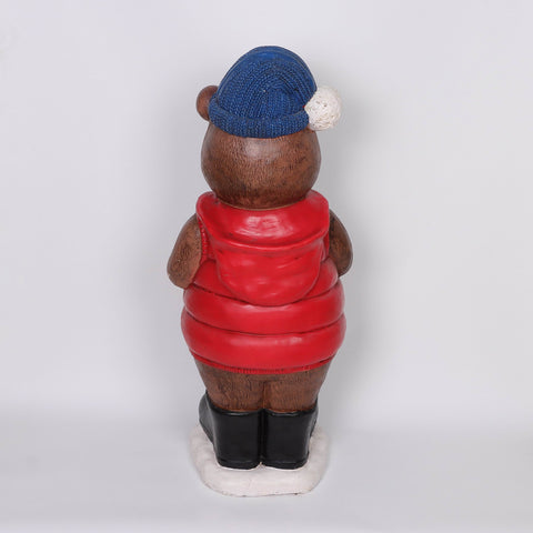 Christmas Resin Bear Décor