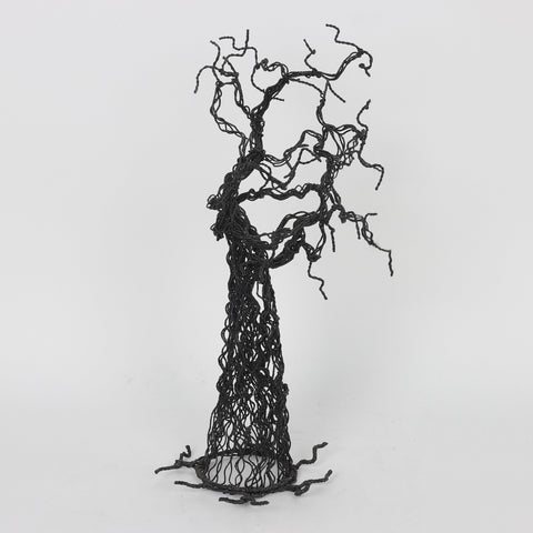 15''Black Tree Trunk Décor