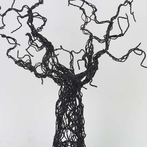 15''Black Tree Trunk Décor