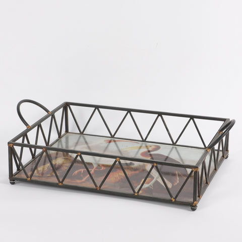 Metal / Glass Serving Tray