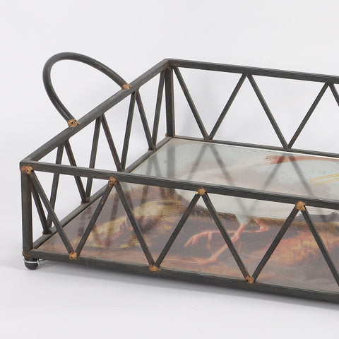 Metal / Glass Serving Tray