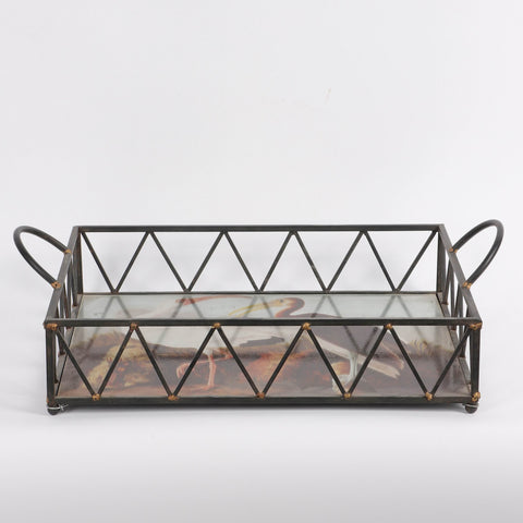Metal / Glass Serving Tray