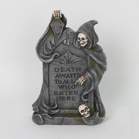 8.25*3.0*12.25''Skull Tombstones Décor