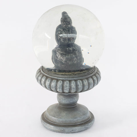 4.5*8.5'' Grey Resin Water Ball Décor