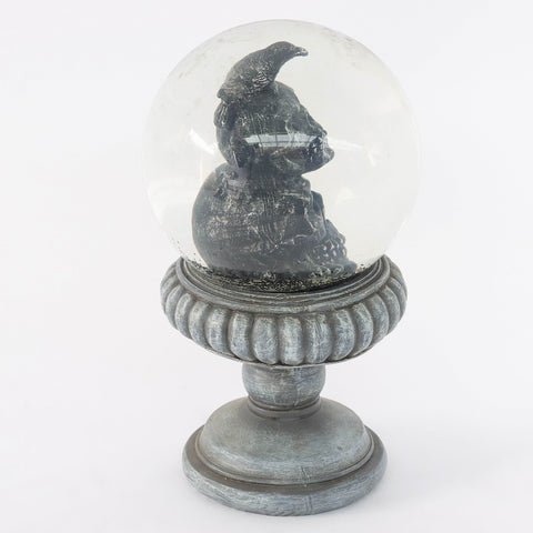 4.5*8.5'' Grey Resin Water Ball Décor