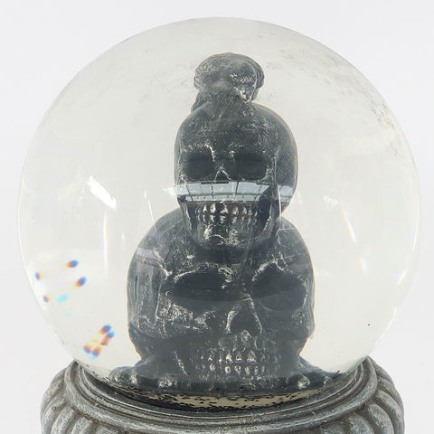 4.5*8.5'' Grey Resin Water Ball Décor