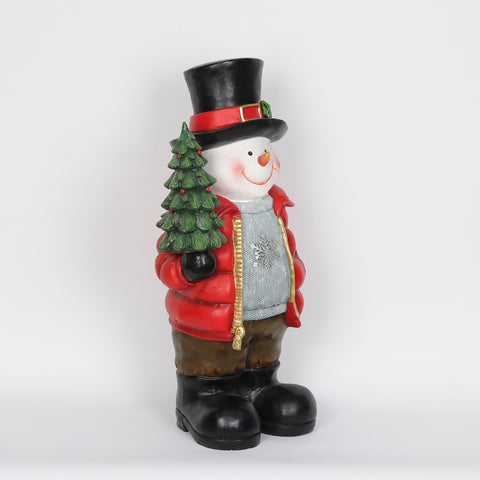 Christmas Resin Snowman Décor