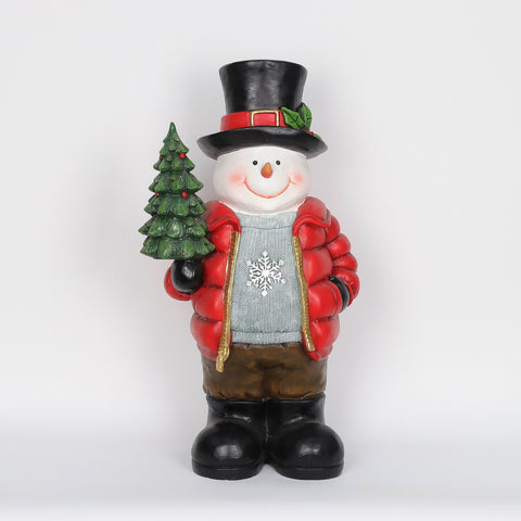 Christmas Resin Snowman Décor