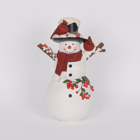 Christmas Resin Snowman Ornament