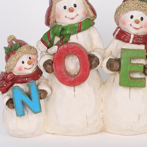 Christmas Snowman Family Décor