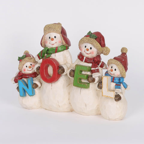 Christmas Snowman Family Décor
