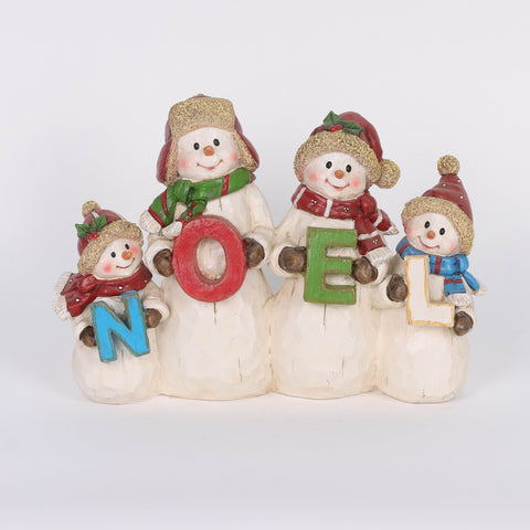 Christmas Snowman Family Décor