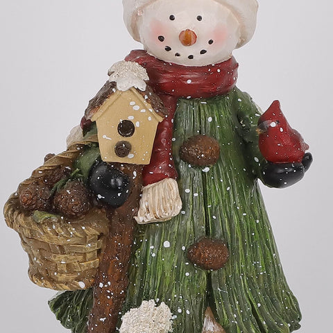 Christmas Resin Snowman Décor