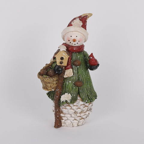 Christmas Resin Snowman Décor