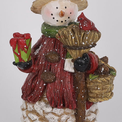 Christmas Resin Snowman Décor
