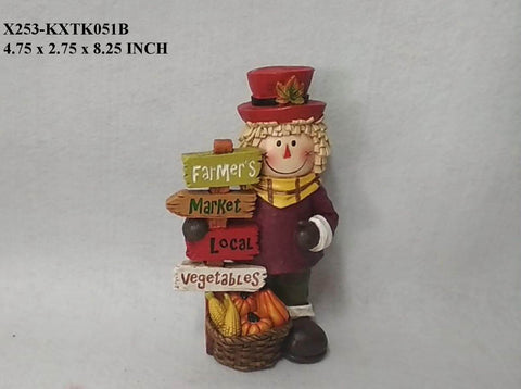 Resin Scarecrow