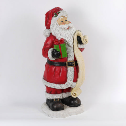 Christmas Resin Santa Décor