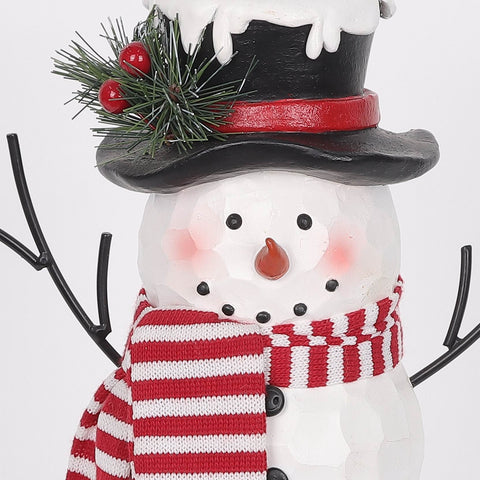 Christmas Resin Snowman Décor