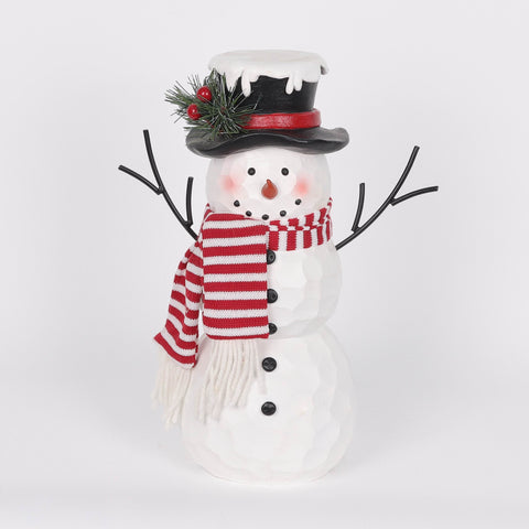 Christmas Resin Snowman Décor