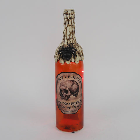 3.0*12.5''Orange Glass Bottle Décor