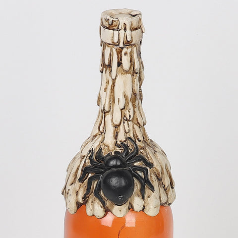 3.0*12.5''Orange Glass Bottle Décor