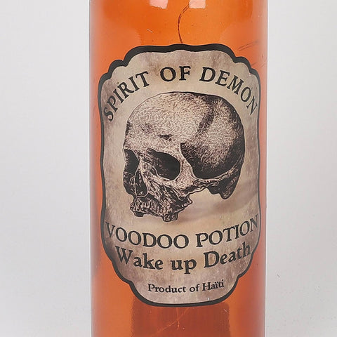 3.0*12.5''Orange Glass Bottle Décor