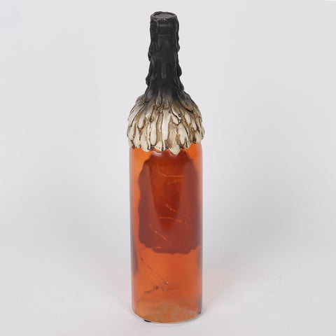 3.0*12.5''Orange Glass Bottle Décor