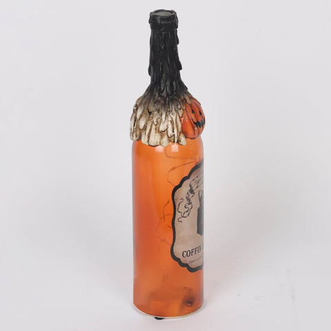 3.0*12.5''Orange Glass Bottle Décor
