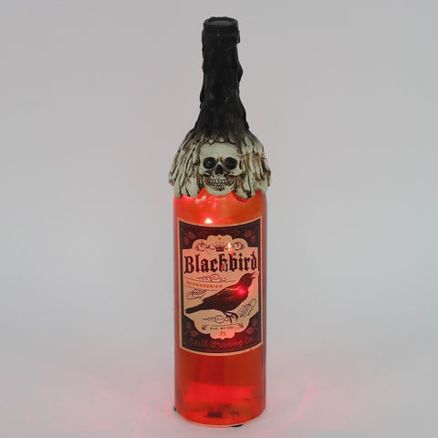 3.0*12.5''Orange Glass Bottle Décor