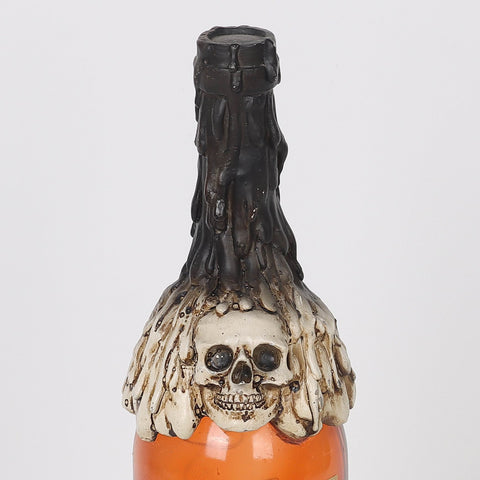 3.0*12.5''Orange Glass Bottle Décor