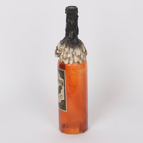 3.0*12.5''Orange Glass Bottle Décor