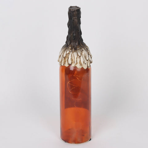3.0*12.5''Orange Glass Bottle Décor