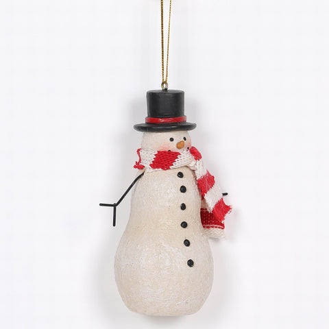 Wc Resin Snowman Orn