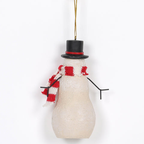 Wc Resin Snowman Orn