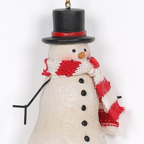 Wc Resin Snowman Orn