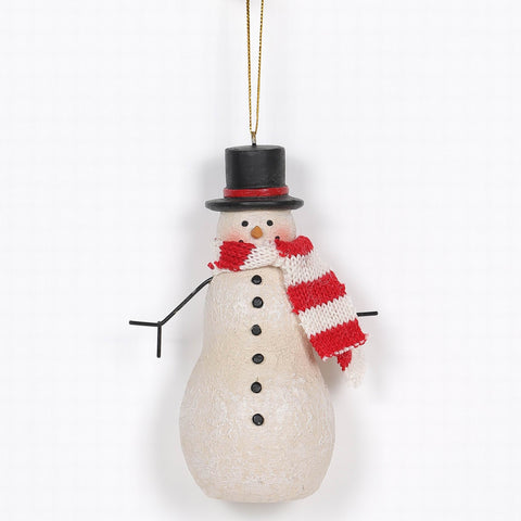 Wc Resin Snowman Orn
