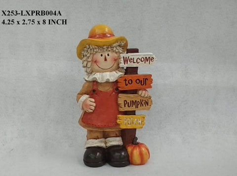 Resin Scarecrow