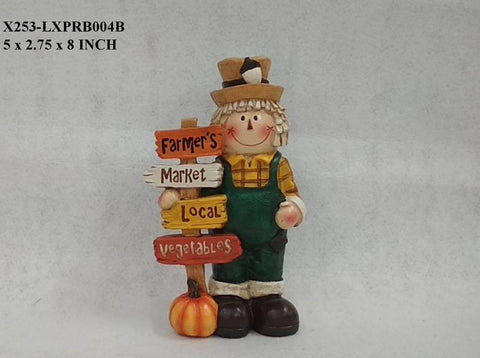 Resin Scarecrow