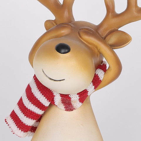 Christmas Resin Reindeer Décor